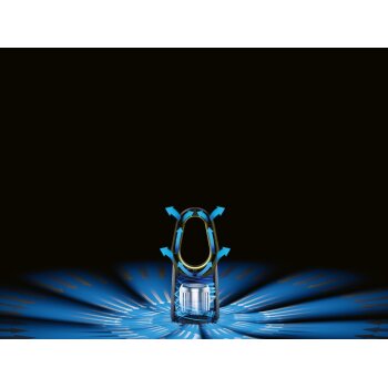 SILVERCREST® Rotorloser Tischventilator Mini mit LED - B-Ware