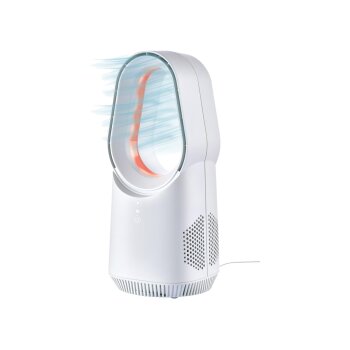 SILVERCREST® Rotorloser Tischventilator Mini mit LED - B-Ware