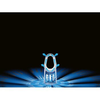 SILVERCREST® Rotorloser Tischventilator Mini mit LED - B-Ware