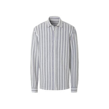 LIVERGY® Herren Freizeithemd, aus modischem Strukturstoff - B-Ware