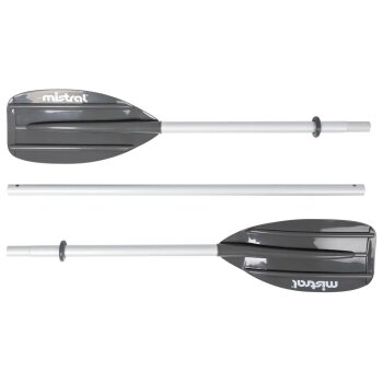MISTRAL Nylon Kajak, 3-Luftkammersystem, mit 2 Doppelpaddeln - B-Ware