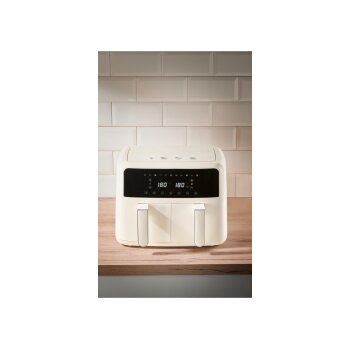 SILVERCREST® Heißluftfritteuse »Retro 1973 - SHLFD 2600 B1«, 2x 4,35 l - B-Ware