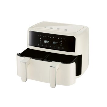 SILVERCREST® Heißluftfritteuse »Retro 1973 - SHLFD 2600 B1«, 2x 4,35 l - B-Ware