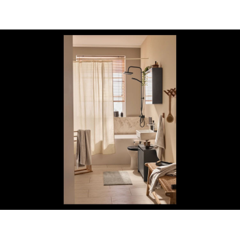LIVARNO home Waschbeckenunterschrank »Oslo«, mit 2 Türen, anthrazit - B-Ware