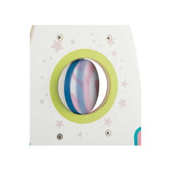 Playtive Holzrollenspielzeug Rakete, 10-teilig - B-Ware