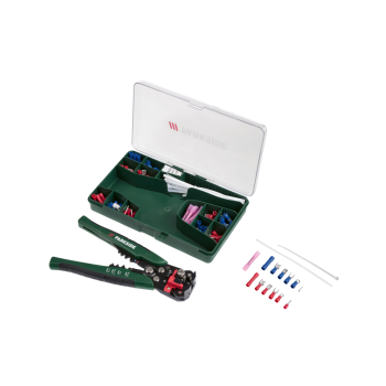 PARKSIDE® Automatik-Abisolier- und Crimpzangen-Set,...