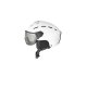 CRIVIT Damen Herren Skihelm mit selbsttönendem Visier (Weiß, M/L) - B-Ware gut