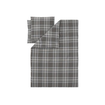 LIVARNO® Feinbiber-Bettwäsche, 200 x 220 cm - B-Ware