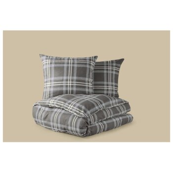 LIVARNO® Feinbiber-Bettwäsche, 200 x 220 cm - B-Ware