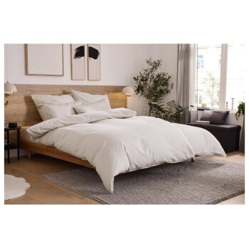 LIVARNO® Feinbiber-Bettwäsche, 200 x 220 cm - B-Ware