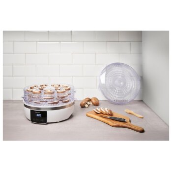 SILVERCREST® Dörrautomat, mit 5 stapelbaren Behälter SDA 370 B1 - B-Ware