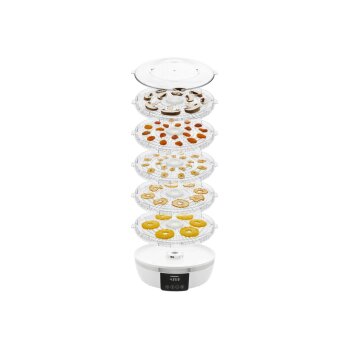 SILVERCREST® Dörrautomat, mit 5 stapelbaren Behälter SDA 370 B1 - B-Ware