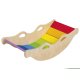 Playtive Holz Balancewippe, in Regenbogenfarben - B-Ware
