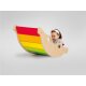 Playtive Holz Balancewippe, in Regenbogenfarben - B-Ware