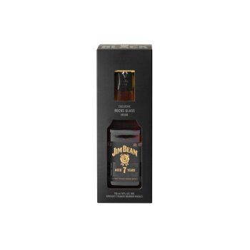 JIM BEAM Black Bourbon Whiskey 7 Jahre mit...