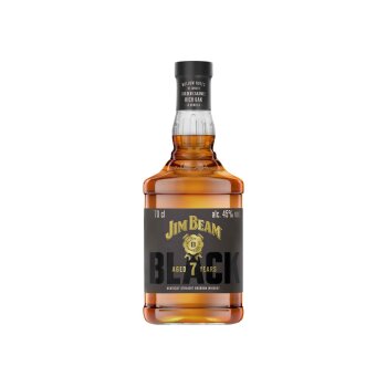JIM BEAM Black Bourbon Whiskey 7 Jahre mit...