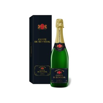 Comte de Senneval Premier Cru brut mit Geschenkbox,...