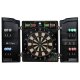 L.A. Sports Electronic Dart London, 16 Player Cabinet, 4 LED, 12 Darts, 52 Tips - B-Ware