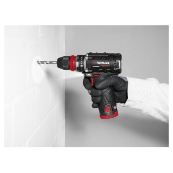 PARKSIDE PERFORMANCE® 12 V Akku-Bohrschrauber-Starterset »PBSPA 12 E4«, mit Akkus und Ladegerät - B-Ware