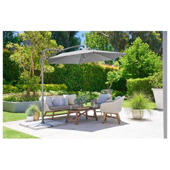 LIVARNO home Ampelschirm, mit hohem Sonnenschutzfaktor -...