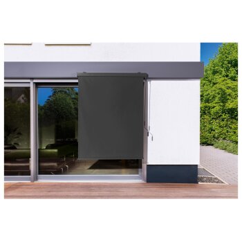 LIVARNO home Senkrechtmarkise, 250x140 cm, ausziehbar - B-Ware
