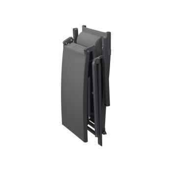 LIVARNO home Alu-Liegestuhl »Houston«, anthrazit - B-Ware