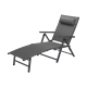 LIVARNO home Alu-Liegestuhl »Houston«, anthrazit - B-Ware