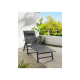 LIVARNO home Alu-Liegestuhl »Houston«, anthrazit - B-Ware