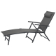 LIVARNO home Alu-Liegestuhl »Houston«, anthrazit - B-Ware