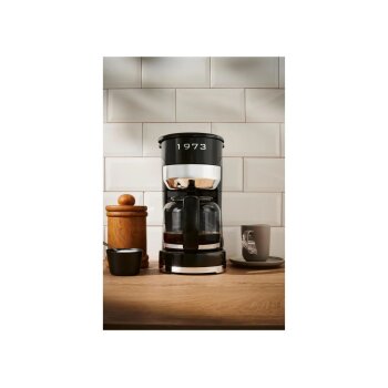 SILVERCREST® Kaffeemaschine Retro 1973 SKMR 1000 A1, schwarz - B-Ware