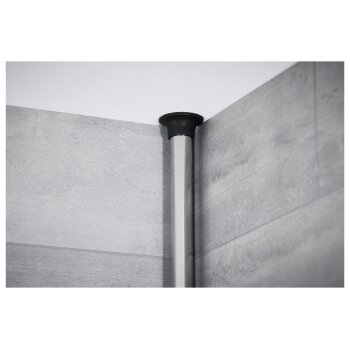 LIVARNO home Teleskop-Duscheckregal, mit Klemmsystem - B-Ware