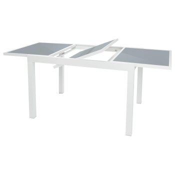 LIVARNO home Alu-Gartentisch »Houston«, 120-180 x 89 x 75 cm - B-Ware