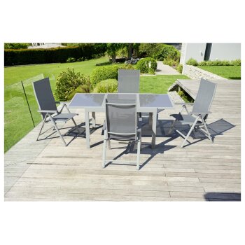 LIVARNO home Alu-Gartentisch »Houston«, 120-180 x 89 x 75 cm - B-Ware