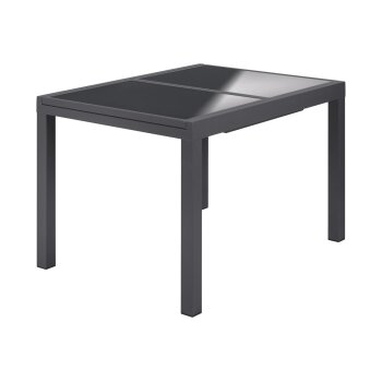 LIVARNO home Alu-Gartentisch »Houston / Toronto«, ausziehbar, grau - B-Ware