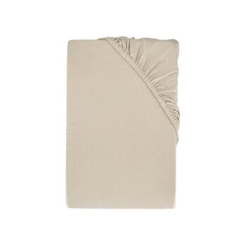 LIVARNO home Spannbettlaken, 90-100 x 200 cm (Beige) -...