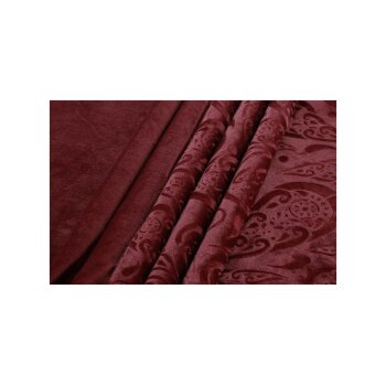 LIVARNO® Plüsch-Wendebettwäsche, 155 x 220 cm (Rot) - B-Ware neuwertig