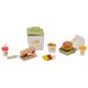 lupilu® Holz-Lebensmittel (Burger/Baguette) - B-Ware neuwertig