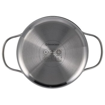SILVERCREST® Topf-Set, 3 Stück - B-Ware Transportschaden Kosmetisch