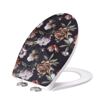 LIVARNO® WC-Sitz, aus Duroplast, mit Absenkautomatik,...