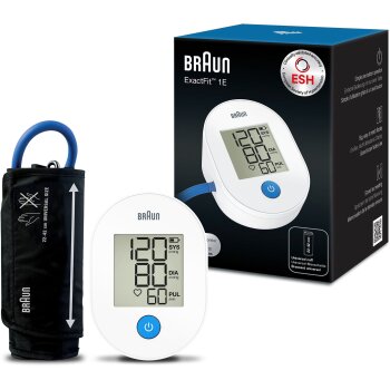 BRAUN Oberarm-Blutdruckmessgerät ExactFit 1E...