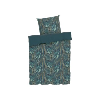 LIVARNO home Mikrofaser-Satin-Bettwäsche, atmungsaktiv, 155 x 220 cm - B-Ware