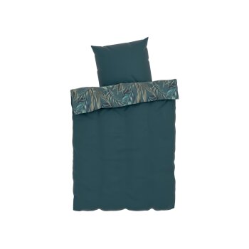 LIVARNO home Mikrofaser-Satin-Bettwäsche, atmungsaktiv, 155 x 220 cm - B-Ware