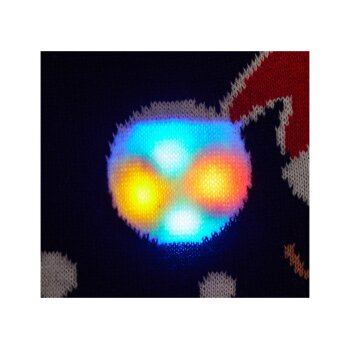 esmara® Damen Weihnachtspullover mit LED-Effekt / Weihnachtspullover mit Musik / Weihnachtspullover - B-Ware