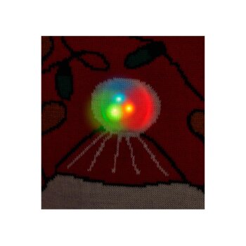 lupilu® Kinder Weihnachtspullover mit LED-Effekt - B-Ware
