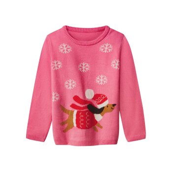 lupilu® Kinder Weihnachtspullover mit LED-Effekt - B-Ware