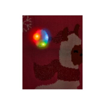 lupilu® Kinder Weihnachtspullover mit LED-Effekt - B-Ware