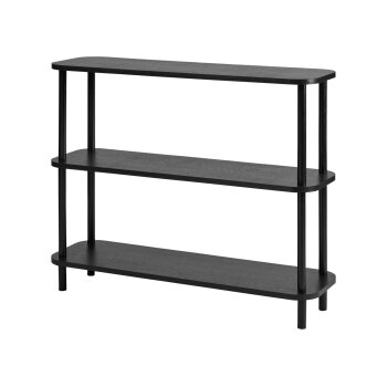 LIVARNO® Regal, mit 3 Böden, schwarz - B-Ware