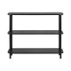 LIVARNO® Regal, mit 3 Böden, schwarz - B-Ware