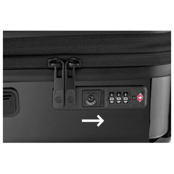 TOPMOVE® Trolley-Boardcase, mit Zahlenschloss - B-Ware