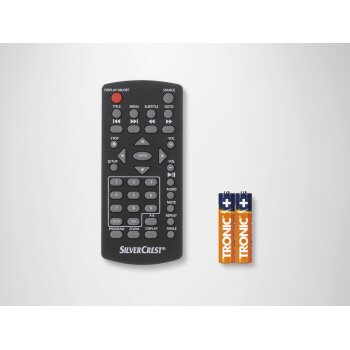 SILVERCREST® Tragbarer DVD-Player »SPDP 18 A1«, mit 2 Bildschirmen - B-Ware